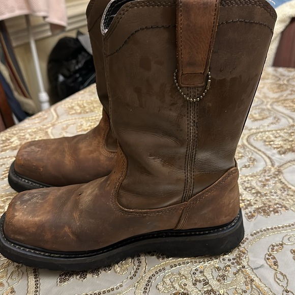 Caterpillar steel toe boots size US 7 Men - Picture 5 of 11